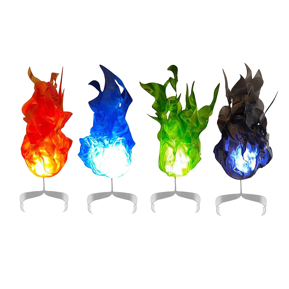 Cosplay Fireball Prop - ハロウィン フローティングファイヤーボール パーティーデコレーション クリエイティブ小道具 コスプレ ロールプレイング
