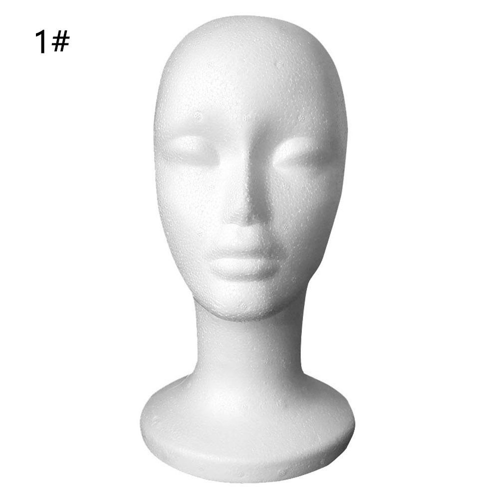 新しいダミー女性頭部模型 スタイロフォームマネキンヘッド ヘ - Cosplay Prop Foam のレビューと価格