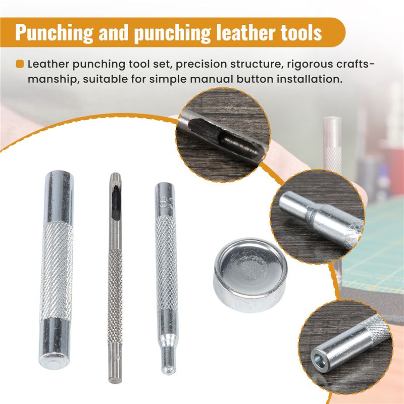 BAAJ-4個入り 831型 金属製スナップボタン取り付け工 - Snap Fastener Set のレビューと価格