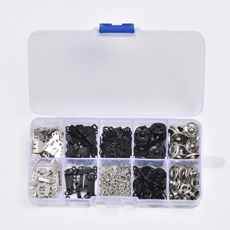 縫い付け用ホックとアイセット、縫い付けスナップボタン、DIY - Snap Fastener Set のレビューと価格