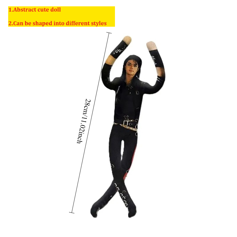# ホットなミーム映画マイケル・ジャクソンコスプレ小道具人形 - Evoker Cosplay Prop のレビューと価格