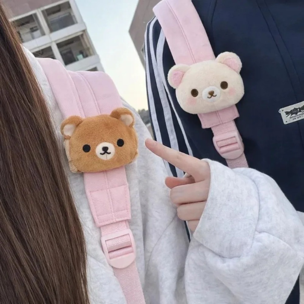 柔らかいリラックマのぬいぐるみバッグチャーム、かわいい漫画の - Cosplay Prop Bag のレビューと価格