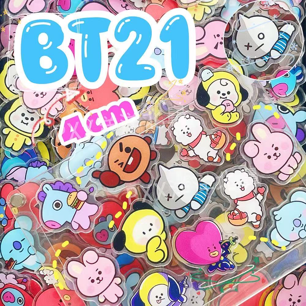 100個入り BT21 BTS シングルレイヤー 1cm/2 - Cosplay Prop Diy のレビューと価格